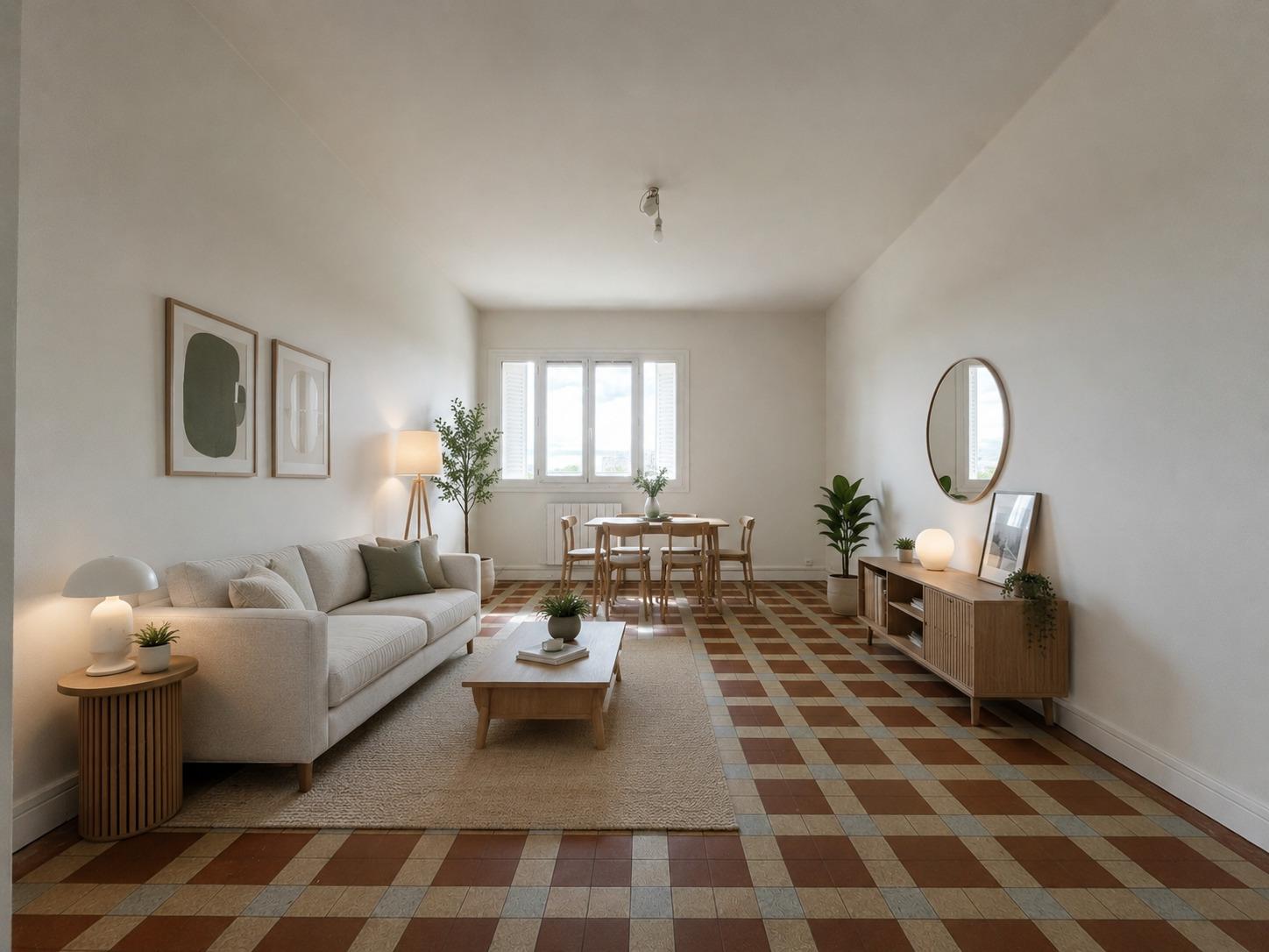 Appartement en location &agrave; Villeurbanne / 3 pi&egrave;ces 53 m&sup2;